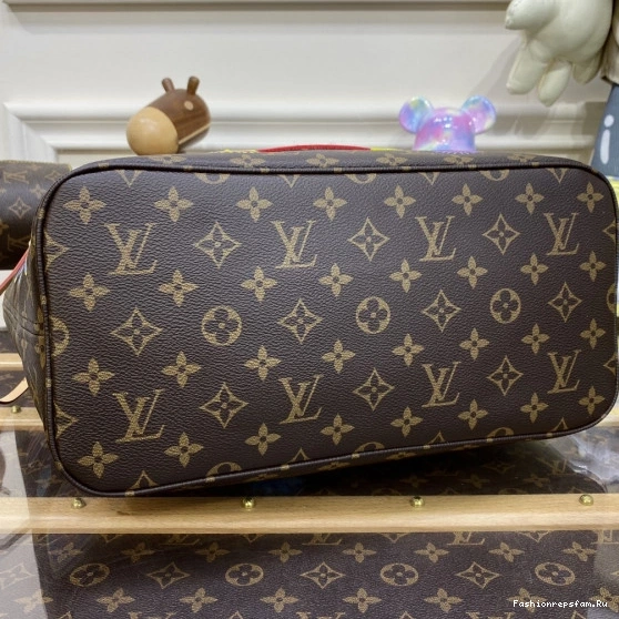 FS CHEAP YK VUITTON NEVERFULL x MM LOUIS 0806